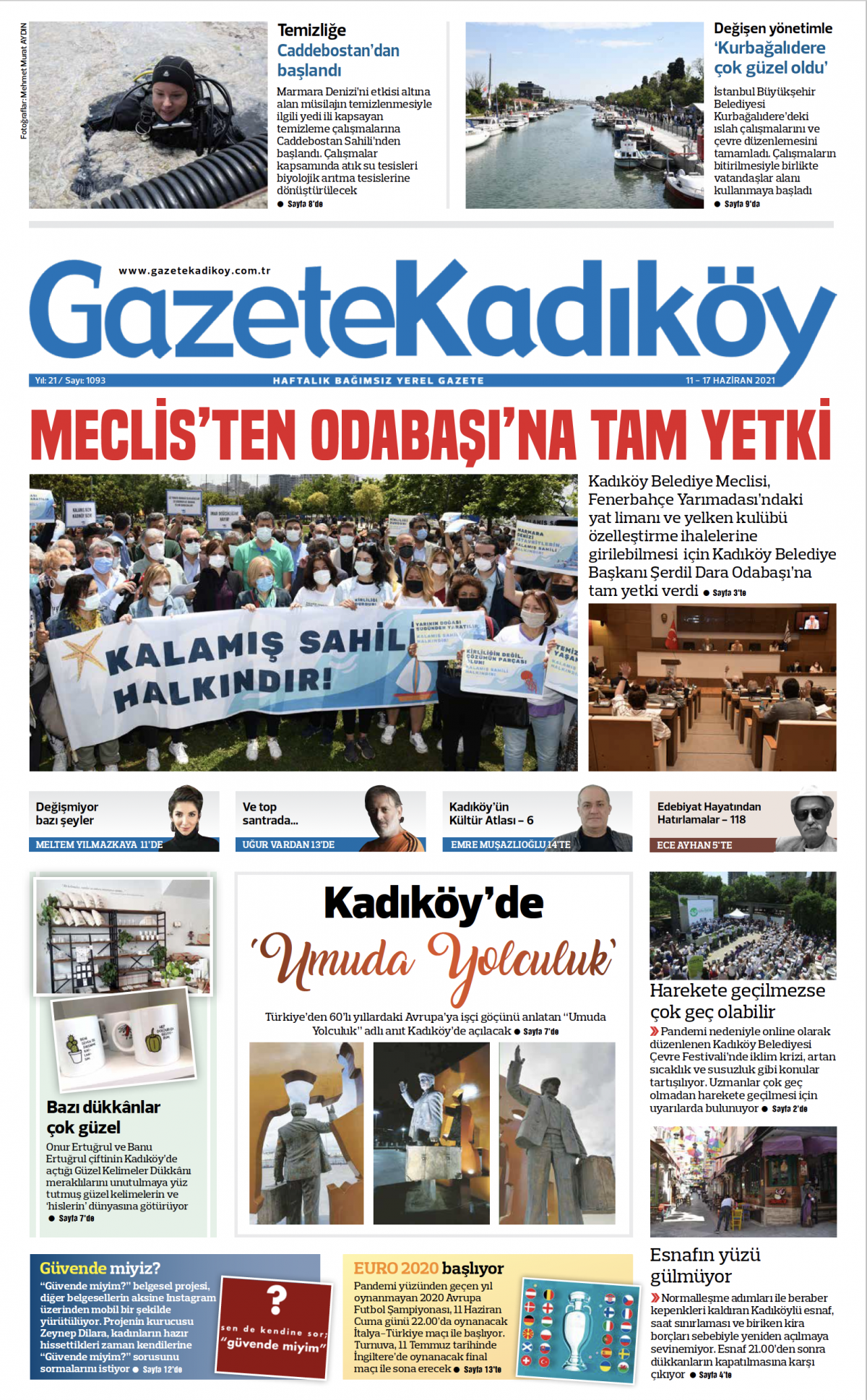 Gazete Kadıköy - 1093.Sayı